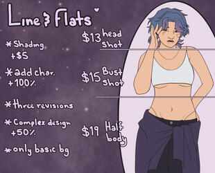 Lines &amp; Flat Prices